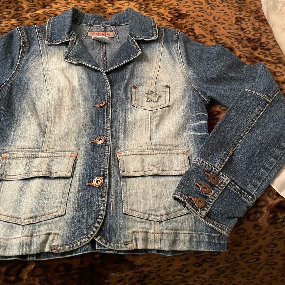 Paris Blues Two-Tone Denim Jacket